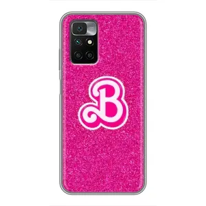 Силиконовый Чехол Барби Фильм на Xiaomi Redmi 10 (B-barbie)