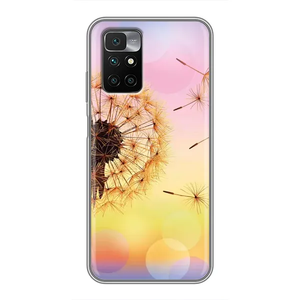 Чехол с рисунком «Цветок-одуванчик» для Xiaomi Redmi 10 Чехол с рисунком «Цветок-одуванчик» для Xiaomi Redmi 10