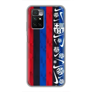 Чехол для Xiaomi Redmi 10 (Барселона) (Фанат Барсы)
