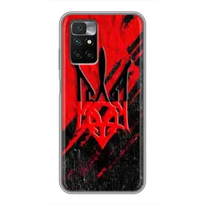 Чехол Укр Символика для Xiaomi Redmi 10 (Герб Украины)