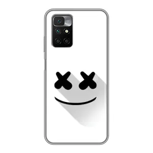 Силиконовые Чехлы (смешные стикеры) для Xiaomi Redmi 10 (Х-Х)