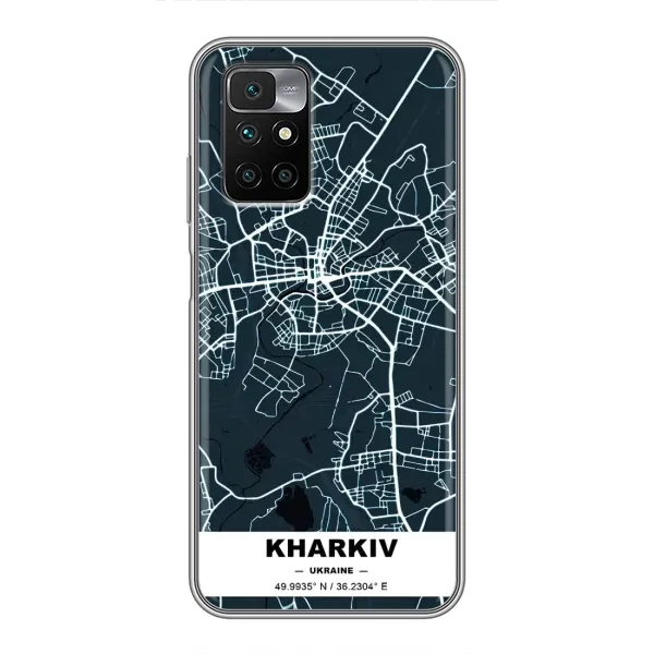 Чехол с рисунком «Харьков» для Xiaomi Redmi 10 Чехол с рисунком «Харьков» для Xiaomi Redmi 10