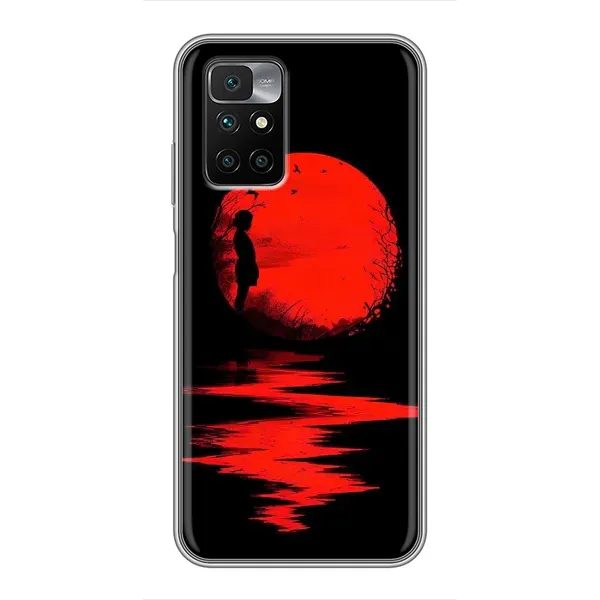 Чехол с рисунком «Красный Закат» для Xiaomi Redmi 10 Чехол с рисунком «Красный Закат» для Xiaomi Redmi 10