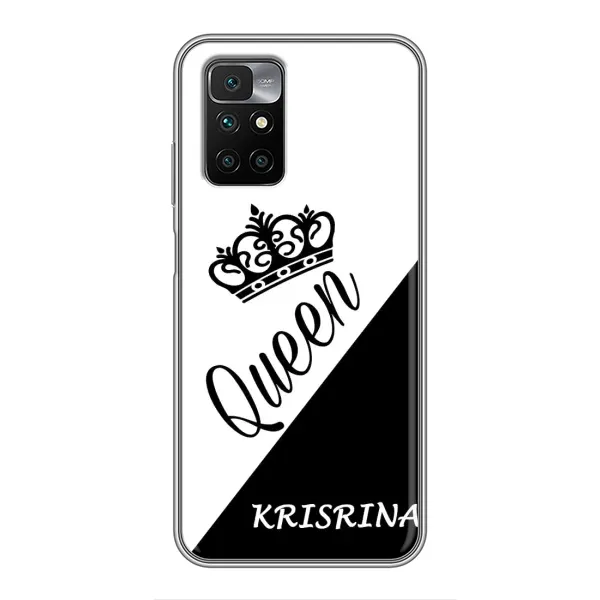 Чехол с рисунком «KRISTINA» для Xiaomi Redmi 10
