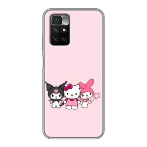 Чехол с персонажем Куроми на Xiaomi Redmi 10 (Куроми Мелоди Китти)