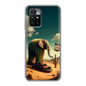 Чохол з мемами траралело тралала для Xiaomi Redmi 10 (Лірілі ларіла)