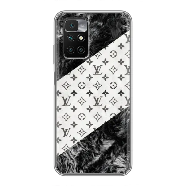 Чехол с рисунком «LV на белом» для Xiaomi Redmi 10 Чехол с рисунком «LV на белом» для Xiaomi Redmi 10
