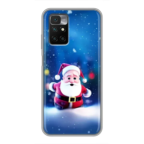 Чехол с рисунком «Маленький Дед Мороз» для Xiaomi Redmi 10 Чехол с рисунком «Маленький Дед Мороз» для Xiaomi Redmi 10