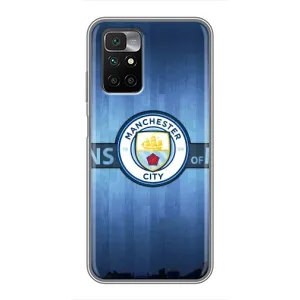 Силиконовые Чехлы принт Футбол на Xiaomi Redmi 10 (ManCity)