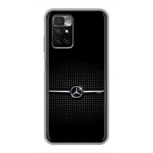 Силіконовий бампер з картинкою машини на Xiaomi Redmi 10 (Mercedes)
