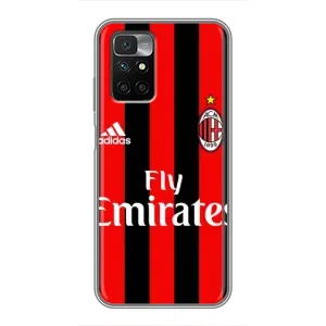 Чехлы с ТОП Футбольными клубами на Xiaomi Redmi 10 (Milan)