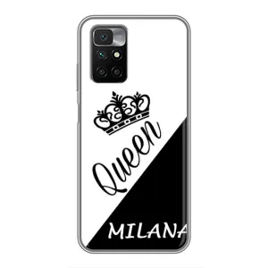 Чехлы для Xiaomi Redmi 10 - Женские имена (MILANA)