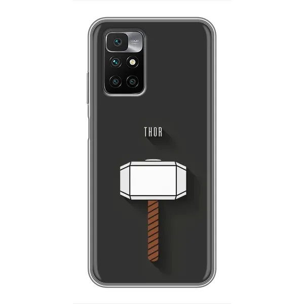Чехол с рисунком «Молот Тора» для Xiaomi Redmi 10