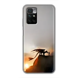 Чехол дракон Беззубик для Xiaomi Redmi 10 (Мультиик Беззубик)