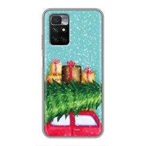Чохол новорічна ялинка на Xiaomi Redmi 10 (Новорічний настрій)