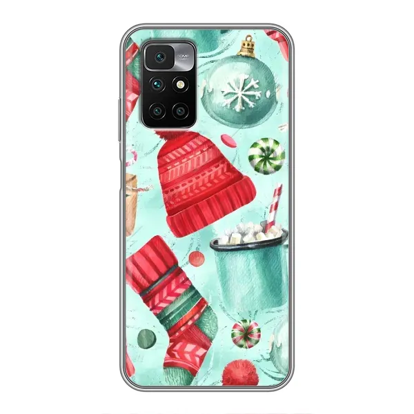 Чехол с рисунком «Одежда» для Xiaomi Redmi 10 Чехол с рисунком «Одежда» для Xiaomi Redmi 10