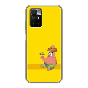 Чехлы с Патриком на Xiaomi Redmi 10 (Ошибочка)
