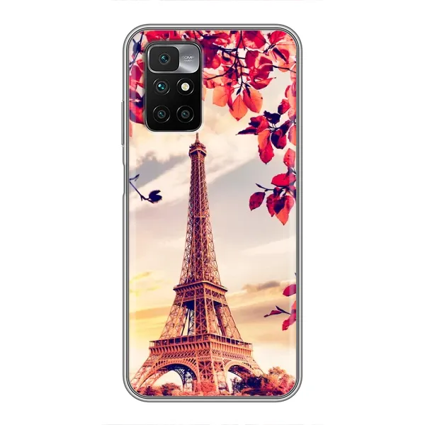 Чехол с рисунком «Paris photo» для Xiaomi Redmi 10