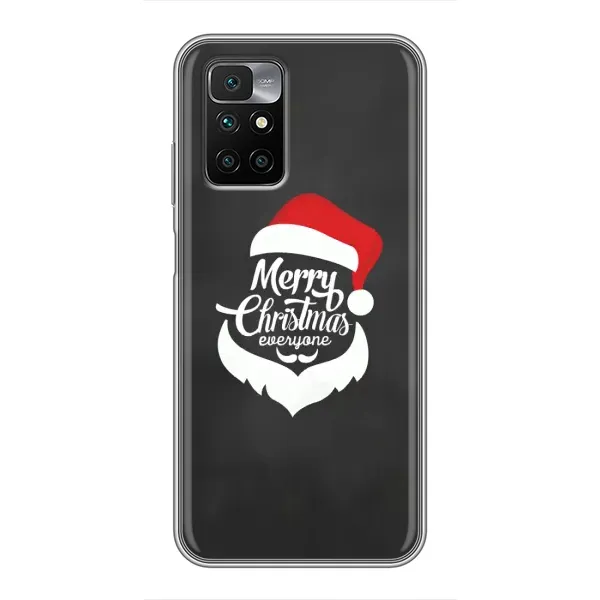 Чехол с рисунком «Санта Крисмас» для Xiaomi Redmi 10 Чехол с рисунком «Санта Крисмас» для Xiaomi Redmi 10
