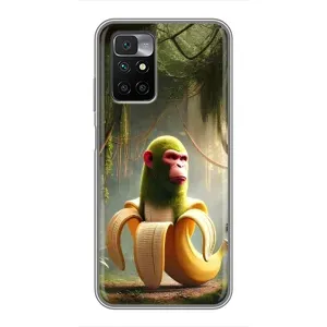 Чохол з мемами траралело тралала для Xiaomi Redmi 10 (Шимпанзіні бананіні)