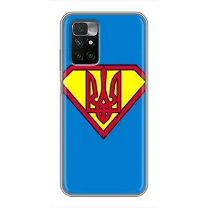 Чехол с картинкой (Патриотический ГЕРБ) на Xiaomi Redmi 10 (Super - Герб)