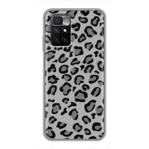 Чехол с рисунком «Темный леопрад» для Xiaomi Redmi 10 Чехол с рисунком «Темный леопрад» для Xiaomi Redmi 10
