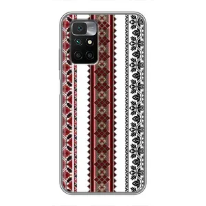 Силиконовый Чехол на Xiaomi Redmi 10 с картинкой Вышиванки (Вышиваночки)