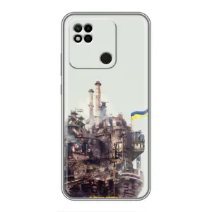 Чехлы на военную тематику для Xiaomi Redmi 10A (Азовсталь)