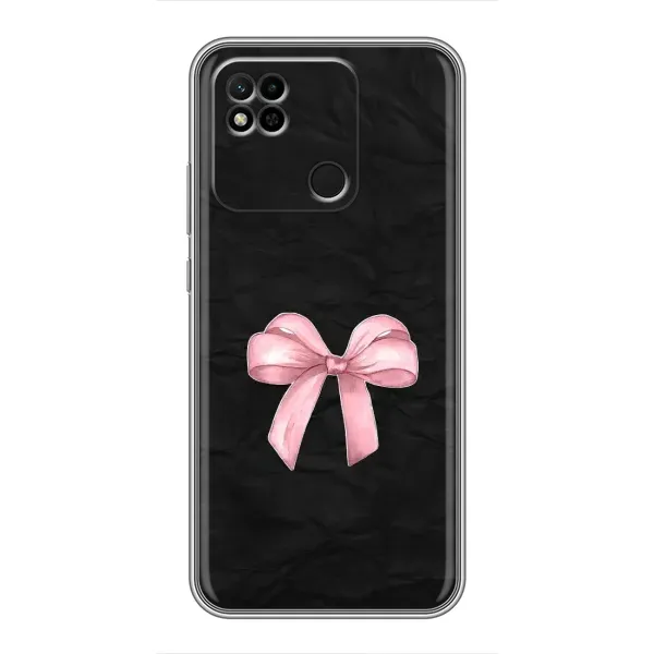 Чехол с рисунком «Бантик» для Xiaomi Redmi 10A Чехол с рисунком «Бантик» для Xiaomi Redmi 10A
