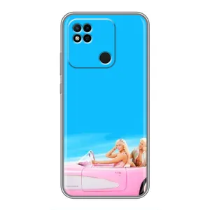 Силиконовый Чехол Барби Фильм на Xiaomi Redmi 10A (Барби и Кен)