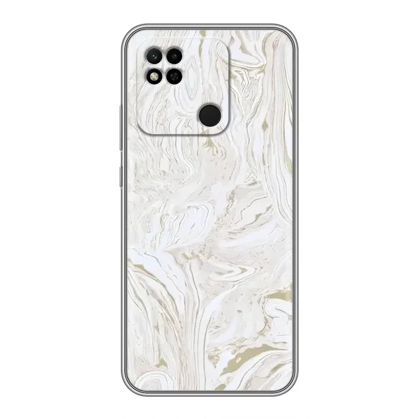 Чехол с рисунком «белый мрамор» для Xiaomi Redmi 10A Чехол с рисунком «белый мрамор» для Xiaomi Redmi 10A
