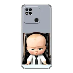 Мультяшный принт на Чехол для Редми 10а (BOSS)