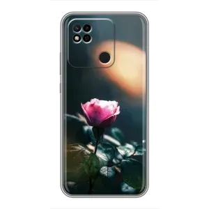Чехлы с принтом Розочки для Xiaomi Redmi 10A (Цветок ночной)