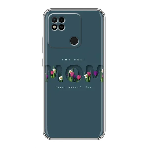 Чехол с рисунком «Ко дню мамы» для Xiaomi Redmi 10A Чехол с рисунком «Ко дню мамы» для Xiaomi Redmi 10A