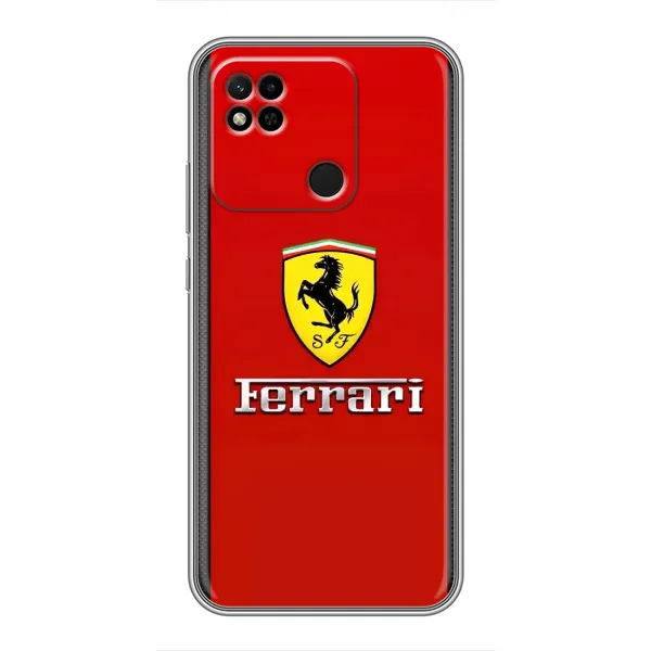 Чехол с рисунком «Ferrari Logo» для Xiaomi Redmi 10A Чехол с рисунком «Ferrari Logo» для Xiaomi Redmi 10A
