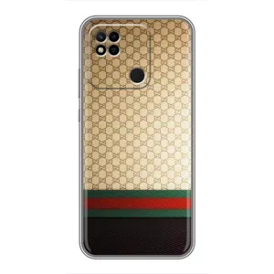 Чехлы Бренд GUCCI для Xiaomi Redmi 10A (Фон Гуччи)