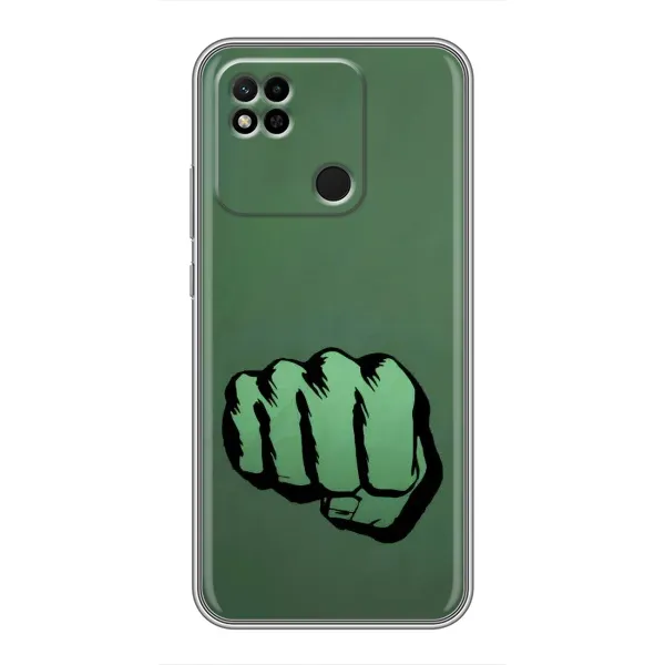 Чехол с рисунком «Халк» для Xiaomi Redmi 10A