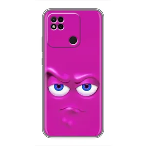Силиконовые Чехлы (смешные стикеры) для Xiaomi Redmi 10A (Хитрая мордочка)