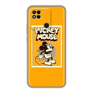 Чехлы с принтом Микки Маус на Xiaomi Redmi 10A (Испуганный Микки)