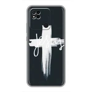 Чехлы для Редми 10а (Крест Иисуса) (Jesus)