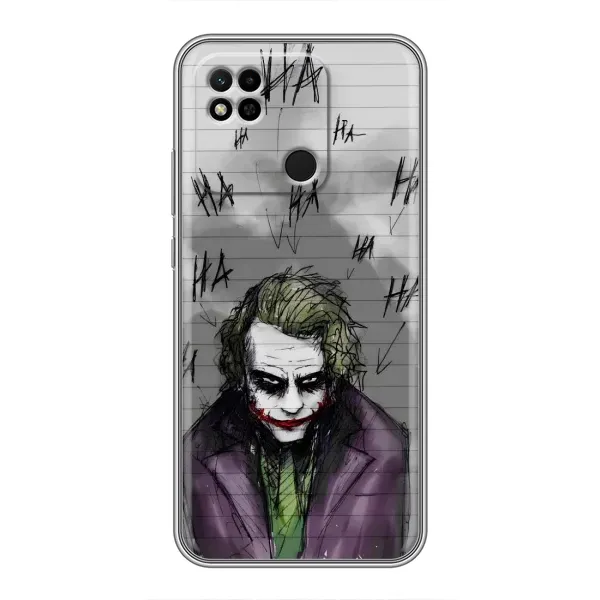 Чехол с рисунком «Joker клоун» для Xiaomi Redmi 10A
