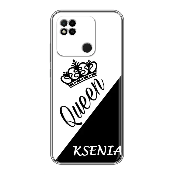 Чехол с рисунком «KSENIA» для Xiaomi Redmi 10A Чехол с рисунком «KSENIA» для Xiaomi Redmi 10A