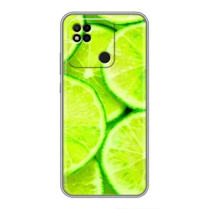 Чохол з зображенням смачної їжі для Xiaomi Redmi 10A (Лайм)