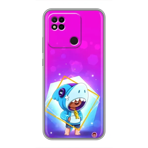 Чехол с рисунком «Леон в костюме Акулы» для Xiaomi Redmi 10A