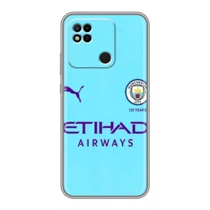 Силиконовые Чехлы принт Футбол на Xiaomi Redmi 10A (Man City)