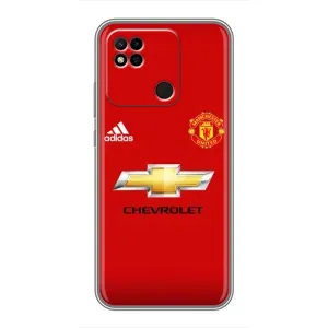 Силиконовые Чехлы принт Футбол на Xiaomi Redmi 10A (Man United)
