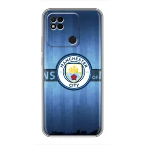 Силиконовые Чехлы принт Футбол на Xiaomi Redmi 10A (ManCity)