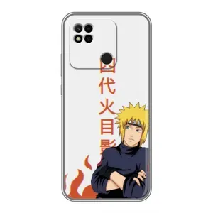 Чехол с персонажами АНИМЕ на Xiaomi Redmi 10A (Минато Намикадзэ)