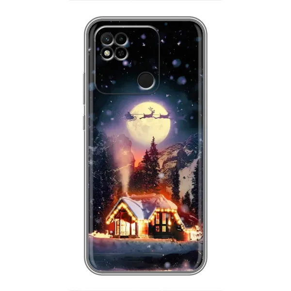 Чехол с рисунком «Настроение зимнее» для Xiaomi Redmi 10A Чехол с рисунком «Настроение зимнее» для Xiaomi Redmi 10A