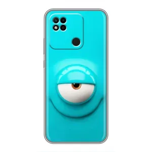 Силиконовые Чехлы (смешные стикеры) для Xiaomi Redmi 10A (Одноглазик)